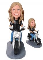 Custom Bobblehead Motorcycle Harley Davidson Birthday Gift s For lady