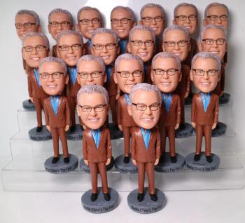 Wholesale Bulk Cusotm Bobbleheads Figurines 50-100 Same Face,Bulk Copying Bobblehead Dolls For Clinic doctor Free Shipping