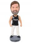 Custom Muscle Man Bobblehead Personalized Gift for Fitness Enthusiasts