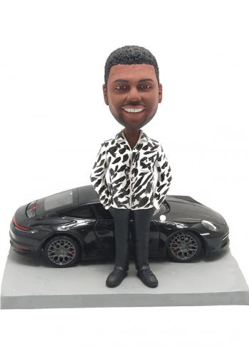 Custom bobbleheads car Collector Gifts for boss 911 Carrera
