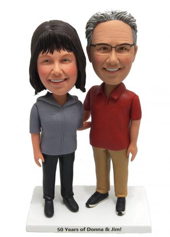 Custom Anniversary Bobbleheads