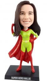 Custom bobbleheads Super Mom Super Hero Bobbleheads Outstanding Staff Rewards