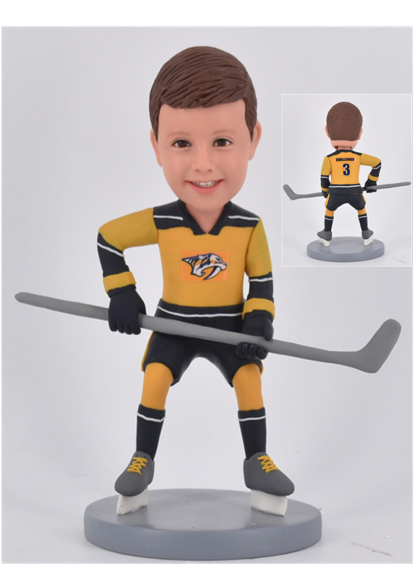 Custom Bobbleheads School Hockey Player fans - Click Image to Close